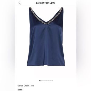Generation Love Dallas Chain Tank (Gold Chain)